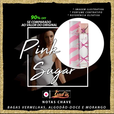Perfume Similar Gadis 661 Inspirado em Pink Sugar Contratipo